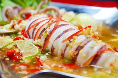 Lime-Steamed-Squid